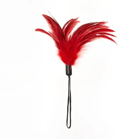 Sportsheets Pleasure Feather Tickler in Red