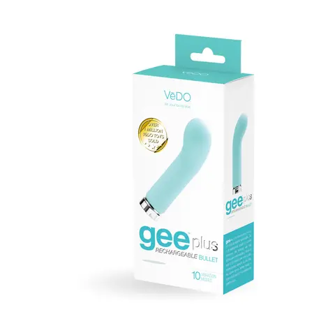 VeDO Geeplus Rechargeable Vibe - Tease Me Turquoise