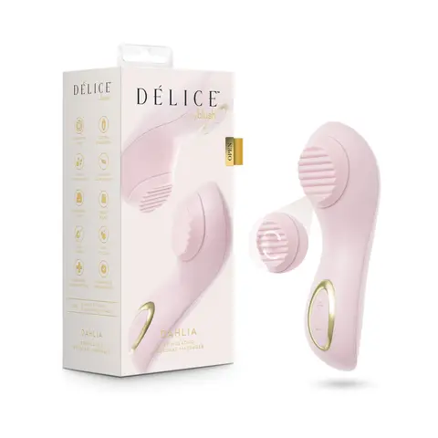 Delice Dahlia Stimulating Personal Massager Pink