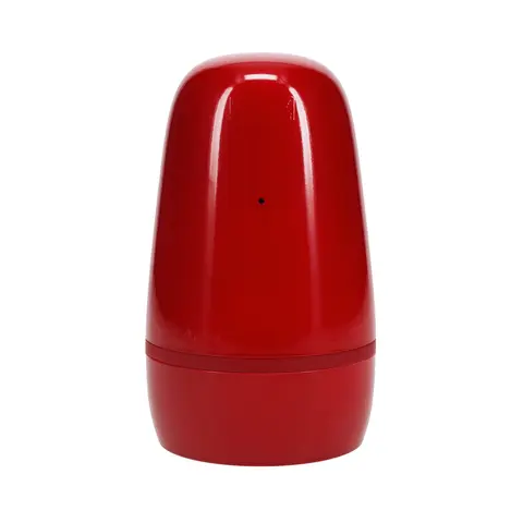 PUMPED Vibrobator Masturbator Negative Pressure Suction Vibration Metallic Red