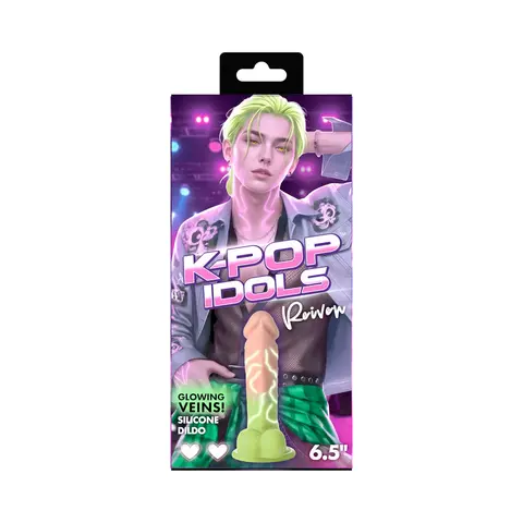 K-Pop Idols Reiven Silicone Dildo with Balls