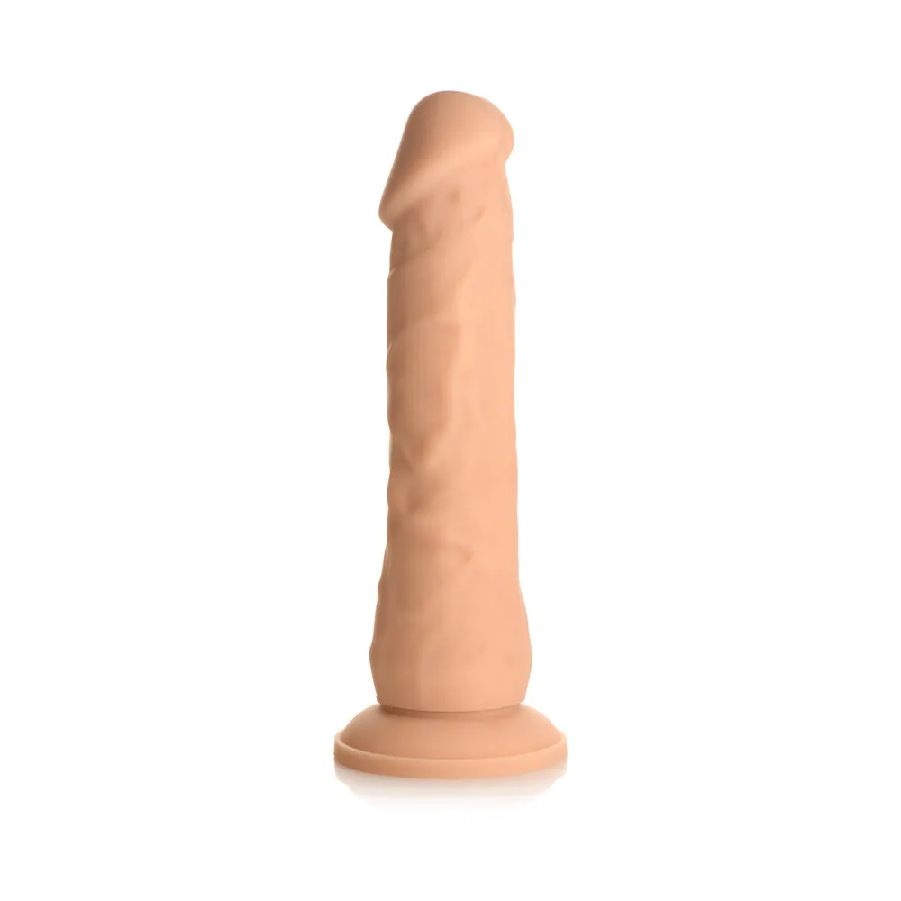 Easy Riders 7 in. Silicone Dildo in Light