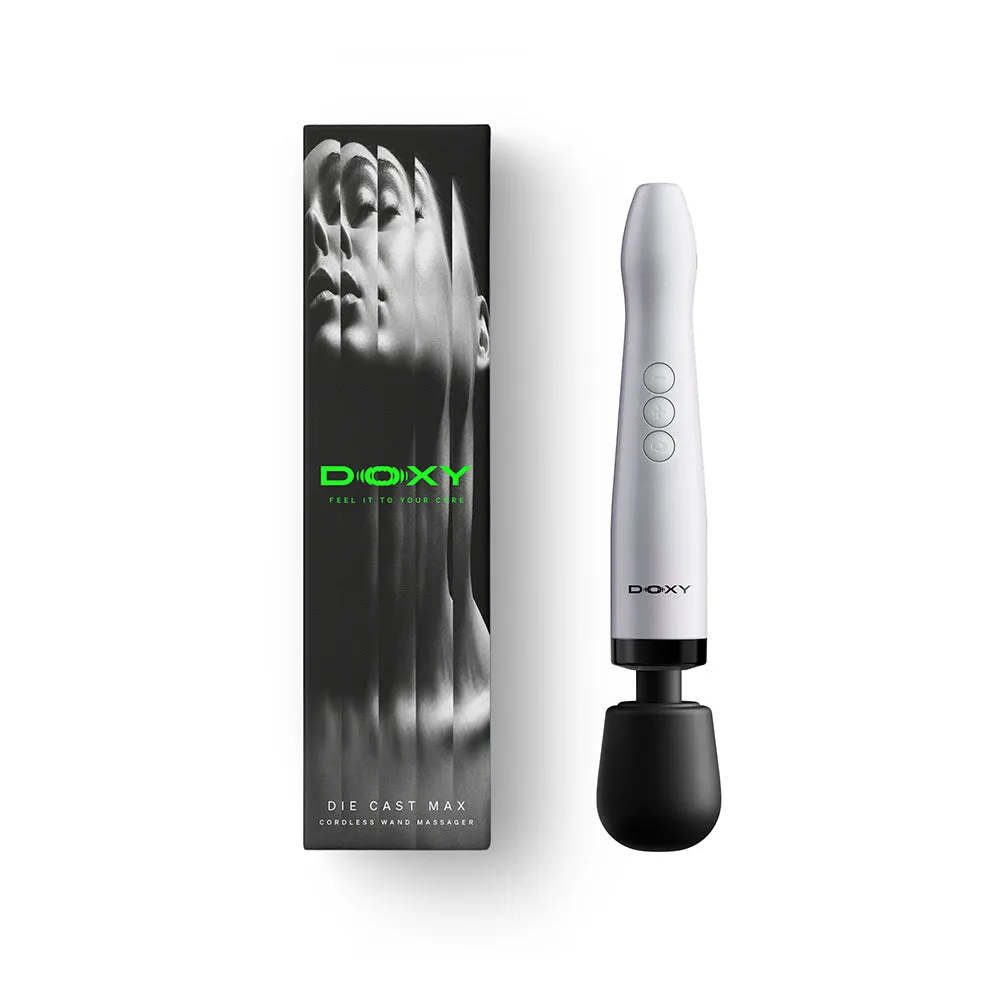 Doxy Die Cast Max Cordless Wand White