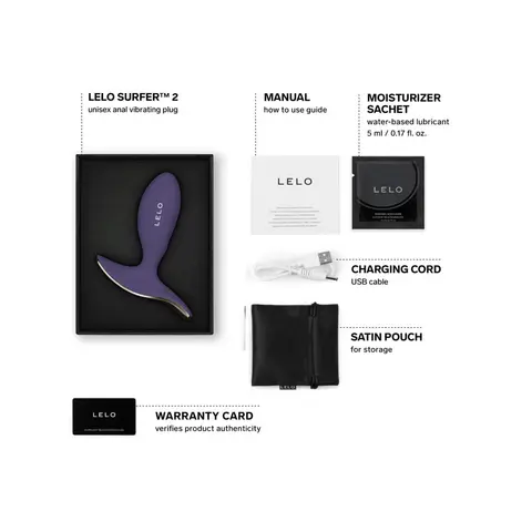 LELO Surfer 2 in Cyber Purple