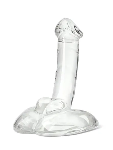 7.5” rideable standing glass cock with stability base