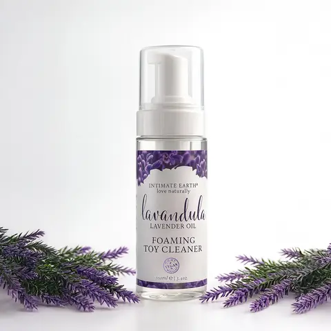 Intimate Earth Lavandula Foaming Toy Cleaner 3.4 oz.