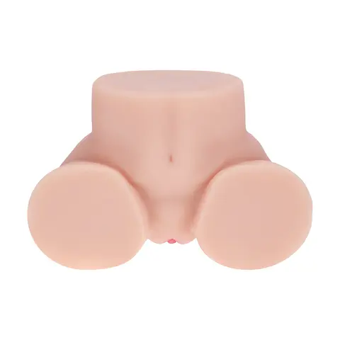 Xkin Bodyforms Rina Brooks Dual Entry Vibrating Masturbator Beige