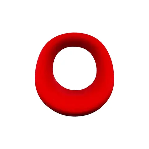 Hunkyjunk Expander Slimmer Scoop Style Cockring Red Velvet