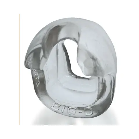 Oxballs Big-D Shaft Grip Cockring in Clear