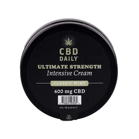 Earthly Body CBD Cream Mint 5 oz.