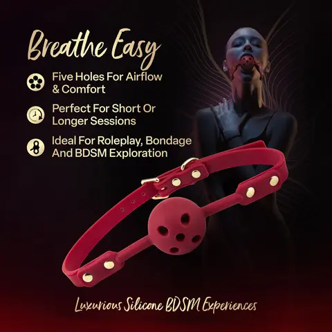 Temptasia Ardor Ball Gag in Red