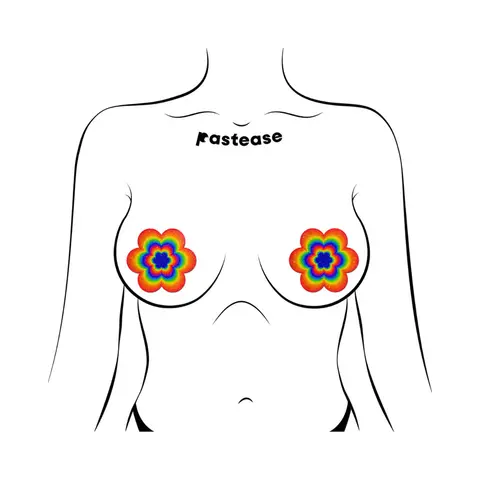 Pastease Rainbow Daisy Pasties