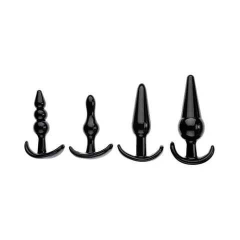 Adam & Eve 4-Piece Anal Plug Kit (Bag)
