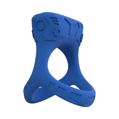 Screaming O Role Playing Game Vibrating Ring in Blue