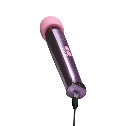 Baby Phat x Le Wand Classique Cordless Petite Rechargeable Vibrating Massager Deep in Purple