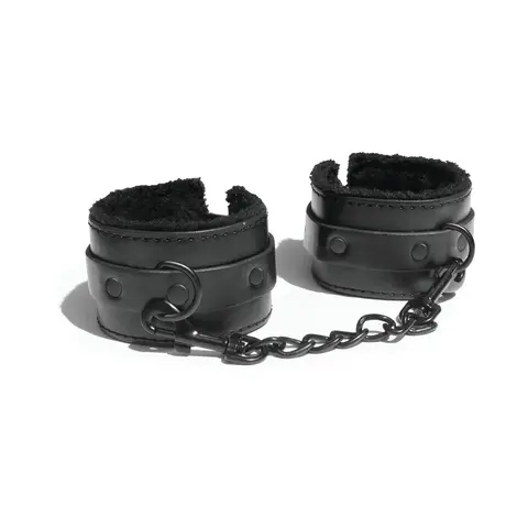 Sportsheets Sex & Mischief Shadow Fur Handcuffs