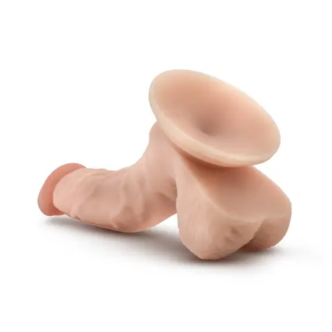 Dr. Skin Dr. Stephen 6.5 in. Dildo with Balls in Beige