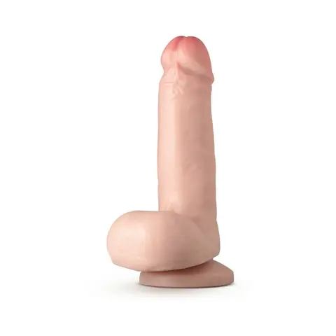 Loverboy K Pop Star Realistic 7.25 in. Dildo with Balls Beige