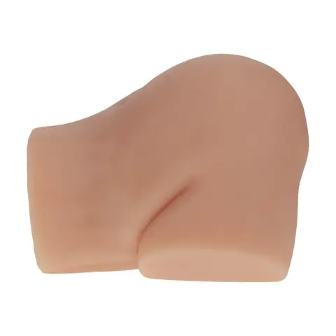 Xkin Bodyforms Nina Vale Dual Entry Vibrating Masturbator Tan