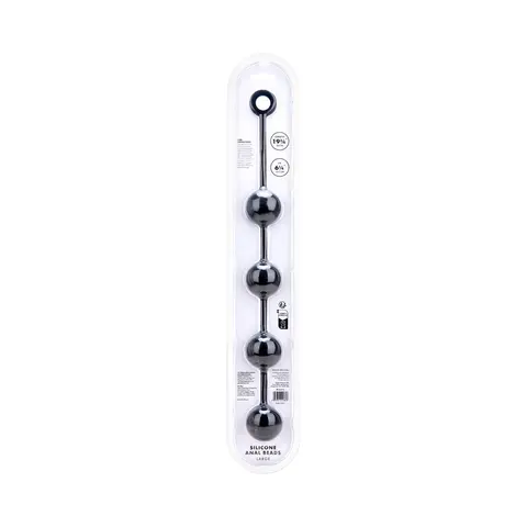Prowler RED Large Silicone Anal Beads