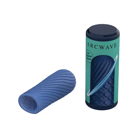 Arcwave Ghost Reversible Silicone Stroker in Blue