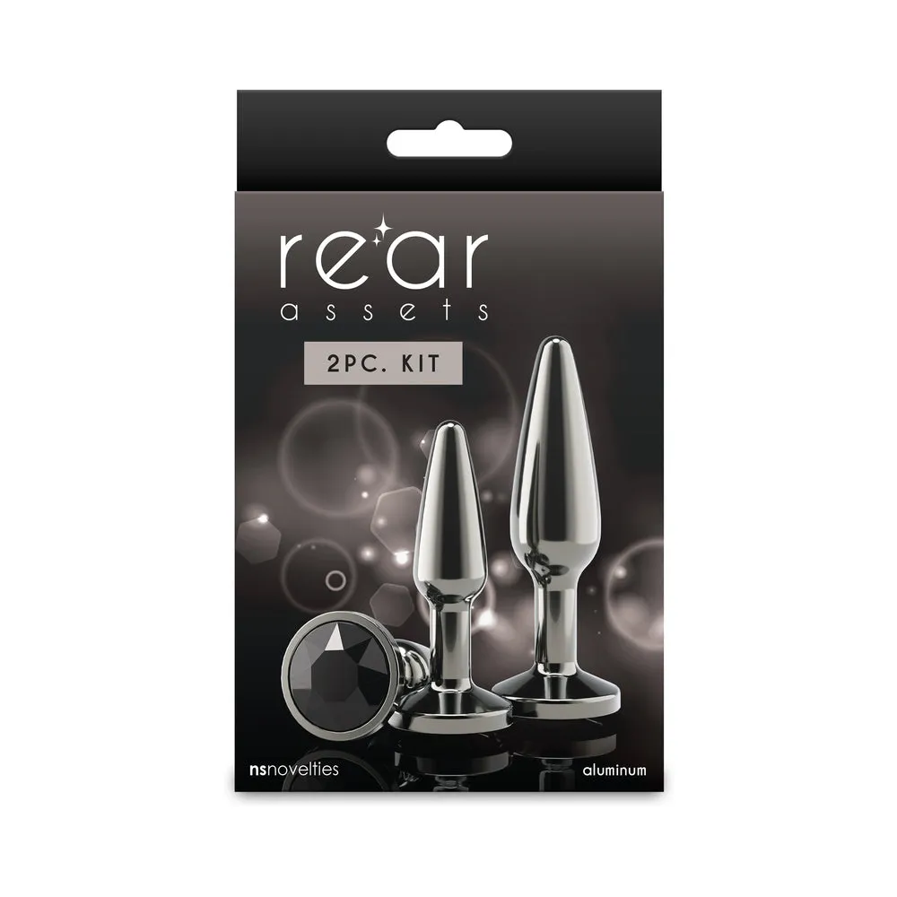 Rear Assets Tapered Trainer Plug Kit Gunmetal/Black