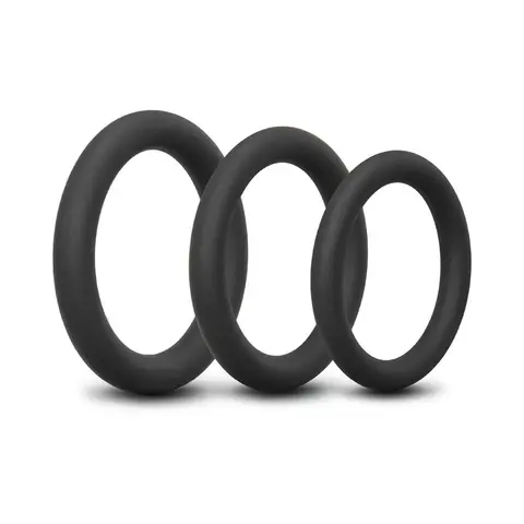 b-Vibe Snug Ring Lite 3-Pack Snug Fit Silicone C-Ring