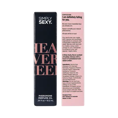 Simply Sexy Pheromone Perfume Oil Roll-On Head Over Heels 0.34 oz.