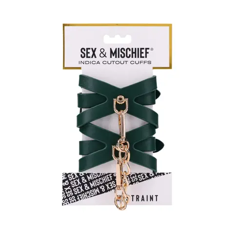 Sportsheets Sex & Mischief Indica Cutout Cuffs