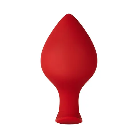Forto F-60 Spade Silicone Anal Plug Medium in Red