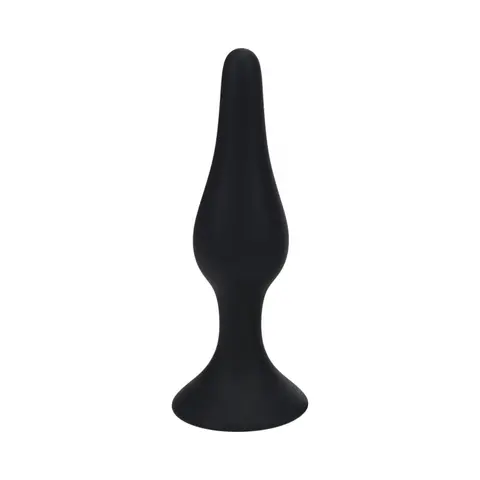 LEVELZ Slim Silicone Anal Plug XLarge in Black