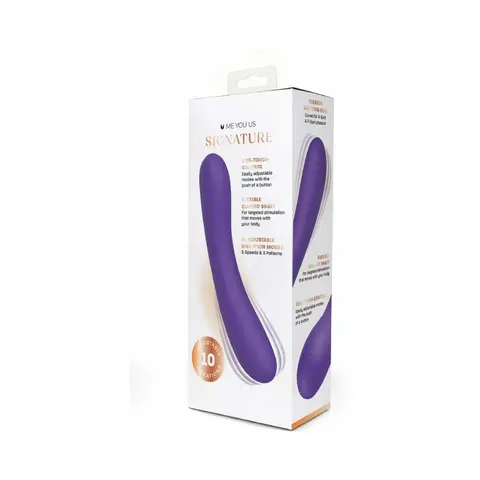 Me You Us Signature The Bendy Vibe in Purple