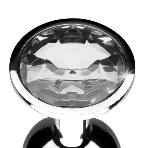 Booty Sparks Clear Gem Anal Plug Small