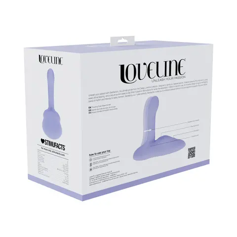 LoveLine Satisfaction Grinder Adjustable Thrusting Pulse Wave in Purple
