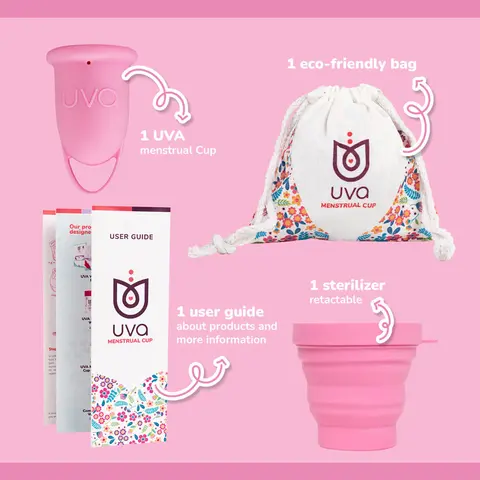 Uva Cup 0 Menstrual Cup Set