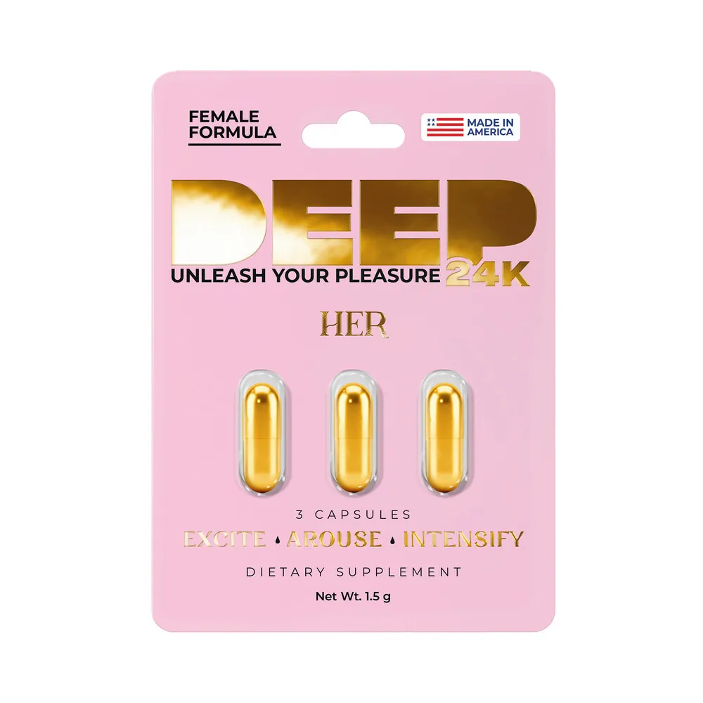 DEEP Her 24K Capsules 3/Card 1.5g