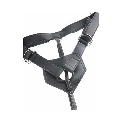 King Cock Strap-On Harness With 6 in. Cock in Beige