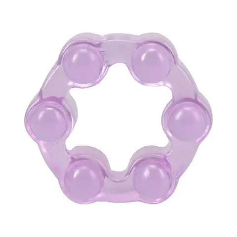 Crystal Jellies Performance Ring Set in Purple