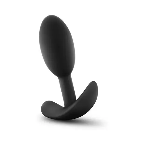 Luxe Wearable Vibra Slim Plug Small in Black