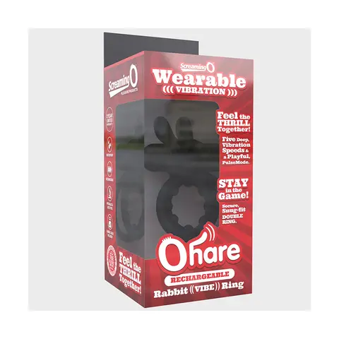 Screaming O Rechargeable Ohare in Black