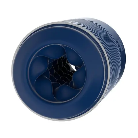 Arcwave Pow Silicone Stroker with Suction Control in Blue