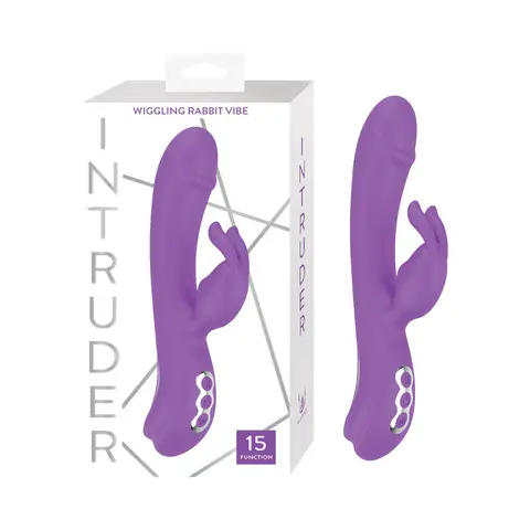 Intruder Wiggling Rabbit Vibe in Purple