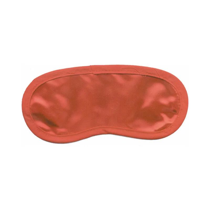 Satin Eye Mask in Red