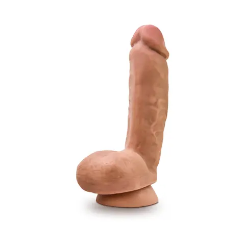 CoverboyThe Mailman Realistic 8.5 in. Dildo with Balls Tan