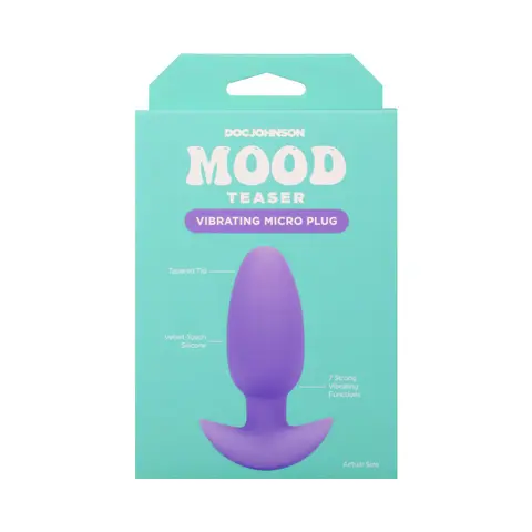 Mood Teaser Vibrating Micro Plug in Lavender