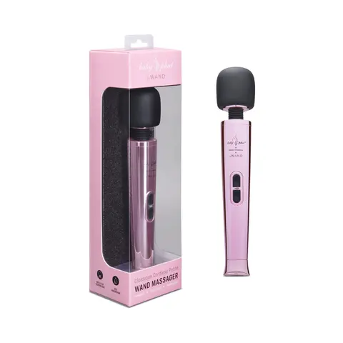 Baby Phat x Le Wand Classique Cordless Petite Rechargeable Vibrating Massager Deep in Pink