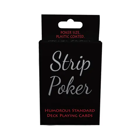 Strip Poker Playing Cards
