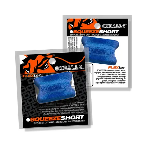Oxballs Squeeze Short Ballstretcher Blue Fire