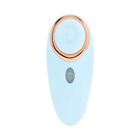 LoveLine Aurie AirTapTech Rechargeable Vibrator in Blue