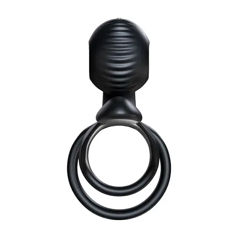 SVibe Snail Jovi Couples Ring Black
